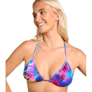Kiniki Dames Tan Through Bikini Top Zwemkleding - Storm