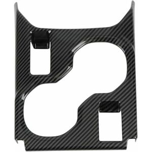 VBCXGV LHD Carbon Black Auto Interieur Middenconsole Waterbekerhoes Decoratieve Afwerking ABS 1 st, Voor Subaru Forester 2025
