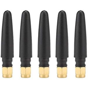 5 stks Antenne 2.4 GHZ SMA 3DBI WIFI Antenne Draagbare Interne Draad Draadloze Antenne(Rechte SMA-vrouw)