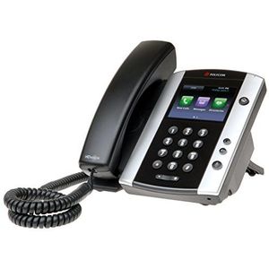 Polycom 2200-44500-025 desktop telefoon VoIP VVX500 zwart