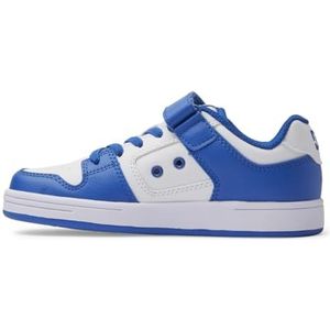 DC Shoes Manteca sneakers voor heren, Wit Wit Blauw, 29 EU