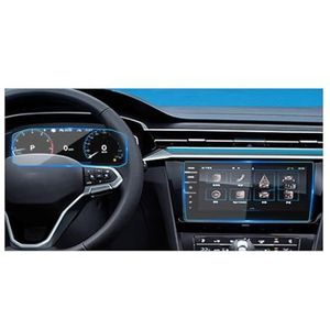 Displaybeschermfolie Voor VW CC 2019 2020 2021 2022 2023 2024 2025 9,2"" Navigatiescherm Gehard Film Dashboardscherm Beschermend(Navigation Film 9.2""+instrument Film 10.2"")