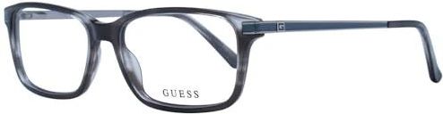 Guess - Rectangle Optical Frame - Grijs - Accessoire - Heren