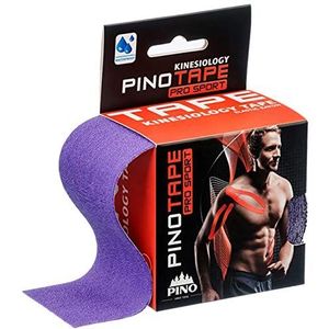 Pinotape Pro Sport © - kinesiologische tape 5 cm x 5 m - bijzonder huidvriendelijk paars