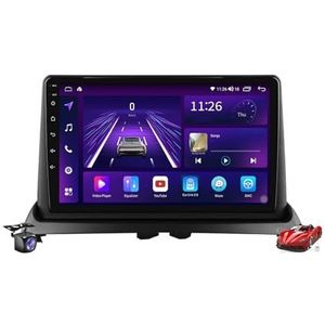 Android 15.0 Radio 2 Din Auto Stereo met 4G 5G WiFi DSP Carplay Android Auto voor R-enault Clio 2 2000-2012 GPS Navigatie 9'' MP5 Multimedia Video Player FM BT Ontvanger,M800s
