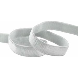 2 5 10 Yard 3/8"" 10mm Glanzende BH-band Elastische band Nylon Spandex Schouderband Ondergoed Lingerie Jurk Naaiwerk Afwerking-Zilvergrijs-10mm-5 Yards