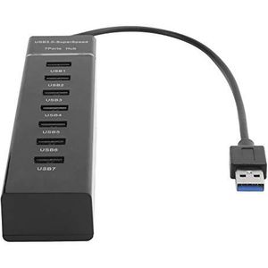 USB-hub, compacte vorm Handige high-speed USB-hub, voor thuiskantoor