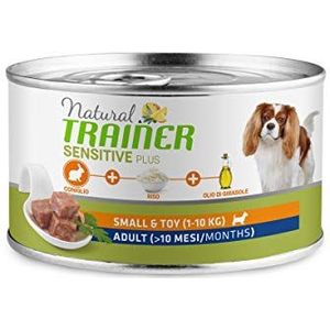 Natural Trainer Sensitive Plus Small & Toy Adult - Coniglio - 150 gr