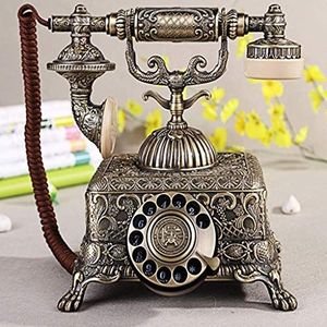 Telefoon Telefoon Retro Klassieke Draaiknop Telefoon Thuiskantoor Desktop Vaste vaste lijn