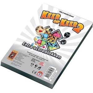 999 Games - Scoreblokken - Keer op Keer 2 - Twee stuks Level 1 - Dobbelspel
