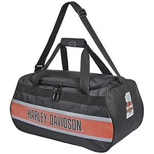 Harley-Davidson Trailblazer #1 Logo Duffel Bag w/Adjustable Strap - Rust Vintage