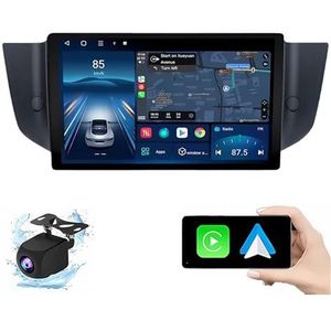 Android 14.0 2 Din Autoradio 9"" Touchscreen Auto Stereo voor Roewe 550/MG 550/MG6 2009-2016 met Draadloze Carplay Android Auto GPS navigatie AHD Omgekeerd beeld Stuurwielbediening(P1(1G+32G))