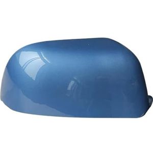 Achteruitkijkspiegelbehuizingen Auto Buiten Reverse Spiegel Cover Cap Voor Vw Voor Polo 2004 2005 Wing Deur Zijspiegels Behuizing Kleur Geschilderd 1 Stuks Achteruitkijkspiegelbehuizing(Ice sea blue,r