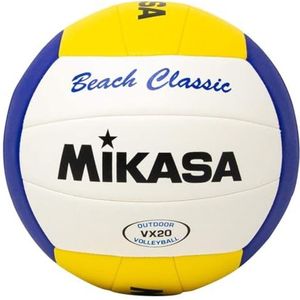 Mikasa VX20 Beach Classic Ball VX20, unisex volleybal, wit, 5 EU