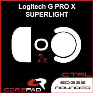 2 x CorePad Sliders voor G PRO X SUPERLIGHT Wireless CTRL