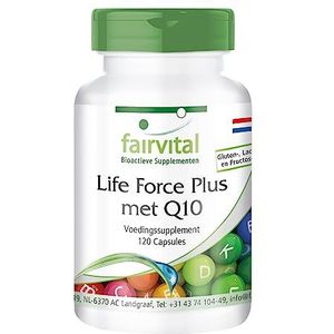 Fairvital | Life Force Plus met Q10 - HOOG GEDOSEERD - 120 capsules - multivitamine voedingssupplement