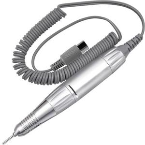 Elektrische nagelboor Penhandvat Bestand Polish Grind Machine Handstuk Manicure Pedicure Tool DC & 3 5 PIN Nagelbooraccessoires(101-5PIN-WH)