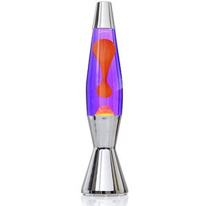 Mathmos Astro Baby Lavalamp - Violet/Oranje