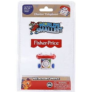 Worlds Smallest De kleinste Fisher Price Classic Chatter-telefoon ter wereld