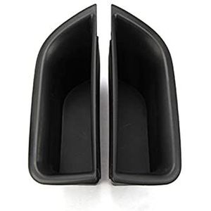 Interieur deurkruk auto Auto Styling Voordeur Handvat Opbergdoos 2 Stuks Voor Volvo XC70 V70 S80 Auto Interieur Organizer Accessoires Binnen Links Rechts Deurkruk (Color : Zwart)