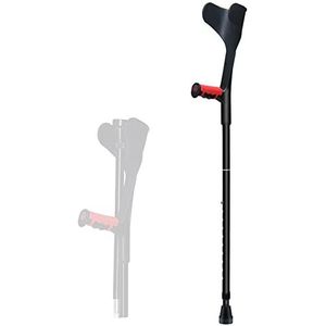 onderarmkrukken, Onderarmkruk, opvouwbare aluminium kruk, in hoogte verstelbare kruk for volwassenen