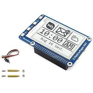 Waveshare 264 x 176 resolutie 2,7 inch e-Paper Display HAT E-Ink Screen LCD Module SPI Interface met geïntegreerde controller voor Raspberry Pi 2B 3B 3B+ 4B Zero Zero W/Arduino/STM32/Jetson Nano