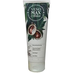 Aders en benen gel, 200 ml met ginkgo, paardenkastanje, arnica, stekelige muizendoorn, guldenroede, bij vermoeide benen