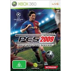 Pro Evolution Soccer 2009 Game XBOX 360