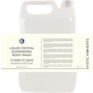 Mystic Moments | Vloeibare Crystal Suspending Body Wash Base | Transparante ongeparfumeerde vloeibare Body Wash | Parabenen & sulfaatvrij | 5Kg