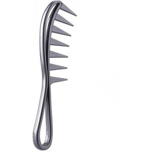 Kam 3 Stks Brede Tandkam Krullend Haar Salon Kappers Kam Massage Voor Haar Styling Tool Voor Krulhaar (Grijs)