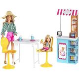 Barbie Poppen en Gelato Cafe Speelset