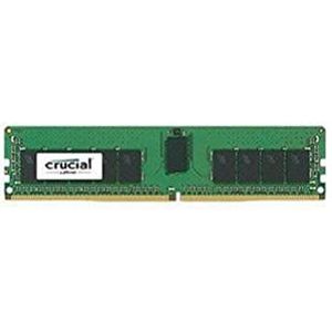 Crucial CT16G4RFD824A 16GB DDR4 geheugen (2400 MT/s (PC4-19200) DRx8 ECC geregistreerde DIMM 288-pin)