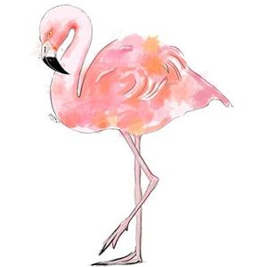 20 servetten eenzame flamingo | dieren | zomer 33 x 33 cm