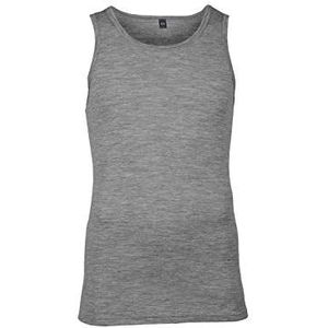 DILLING Merino heren onderhemd - Tank top 100% Bio wol Grijs L