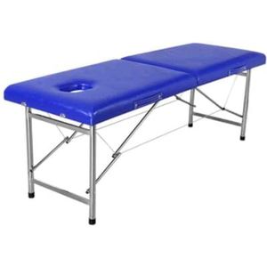CQCCQ Professionele massagetafel 70 cm breed, draagbaar, opvouwbaar, licht met hoofdgat, dubbele staafversterking, geschikt for spa-salon, tatoeage- en schoonheidssalons(Color 1)