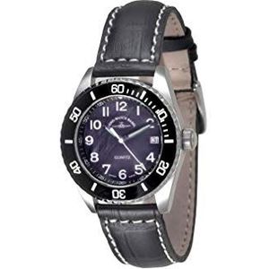 Zeno-Watch-Basel Dames Horloge Quartz 6642-515Q-s1, riem