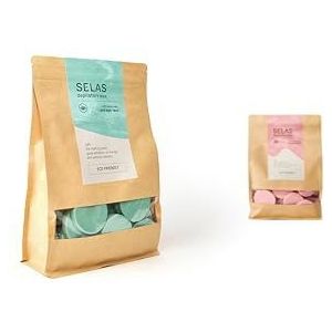 SELAS gemakkelijk smeltende ontharingswas 500g. Kies Rozenbottel of Aloë Vera, zonder strips met bijenwas, voor alle gebieden en huidtypes, vooral de gevoelige. (Aloë Vera) Harsen, hair removal wax