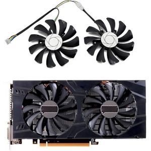 2 stuks/set P106 GTX 1060 GPU VGA-koeler voor MSI voor GeForce GTX1060 GTX-1060-6GT-OC voor INNO3D Ventilator video grafische kaart koeling