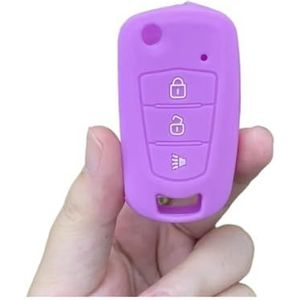 Autosleutel beschermhoes 3 Knoppen Siliconen Autosleutelhoes Cover Huidbeschermer Rubberen Omhulsel Voor Geweldig Voor Muur Voor Haval Voor Hover H1 H3 H5 H6 Sleutel Shell(8)