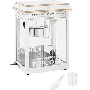 Royal Catering - Popcornmachine - wit en goud