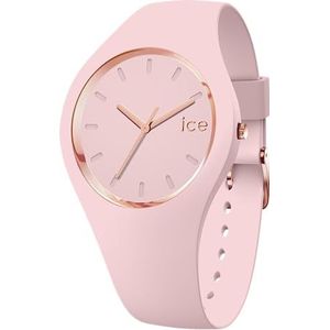 Ice-Watch - ICE glam pastel Pink lady - Roze dameshorloge met siliconen band - 001065 (Small)