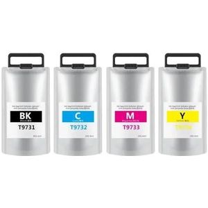 hJNGdU Inktpatroon, compatibel met Workforce Pro WF-C869RD3TWFC Printer, compatibel met Workforce Pro WF-C869R WF-C869RDTWFC WF-C869RDTWFC WF-C869RD3TWFC Printer(1 set (kleur))