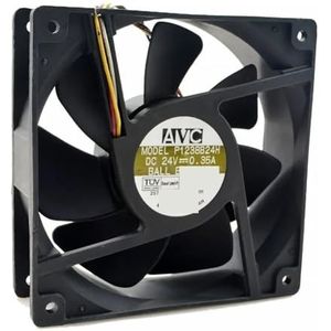 Voor AVC 12038 120mm 12cm P1238B24H DC 24V 0.5A 4-draads 4-pins 120X120X38MM computerbehuizing CPU-koeler koelventilatoren