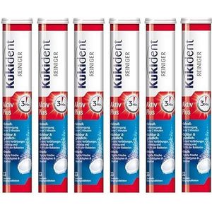 Kukident beetreiniger Aktiv Plus - 6x33 tabs voor derden.