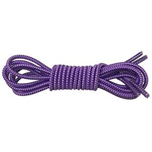 Elastische schoenveters, Elastische veters met vergrendeling, 2 stuks, veelkleurig, lengte 100 cm(Purple)