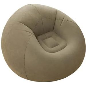 Grote luie opblaasbare bankstoelen PVC-ligstoel Zitzakbanken Poef Puff Bank Tatami Woonkamerbenodigdheden Buiten kamperen(Blue-21)