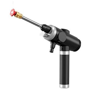 Hogedrukreinigerpistool, 120W draadloze hogedruk autowasstraat 25MPa draagbare autoreiniger Oplaadbare hogedrukreiniger reinigingspistool Reinigingsspray Waterpistool(Plug A)