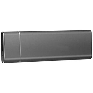 Ultradunne SSD externe solid state drive 1TB/512GB/128GB, draagbare TPYE-C mobiele back-up opslag, geschikt voor PC desktops, laptops, macbooks, PS4, smartphone tv's (128GB)