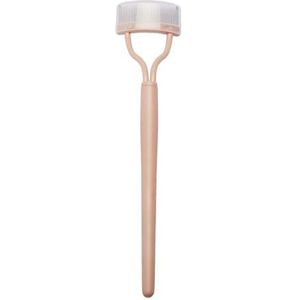 Stainless Steel Lash Comb Eyebrow, Eyelash Separator With Cover, Eyelash Comb Mascara Comb Applicator Cosmetic Brushes Tool (Color : Pink, Size : Non-foldable)