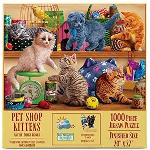 SUNSOUT INC Puzzle Pet Shop Kittens 1000 stukjes door kunstenaar: Image World